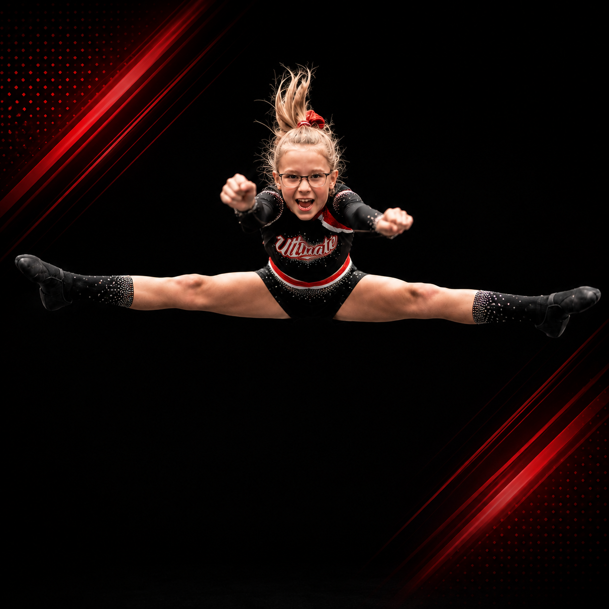 Jumps at Ultimate Cheer